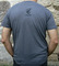 GNOME organic light chic anthracite t-shirt - Photo back